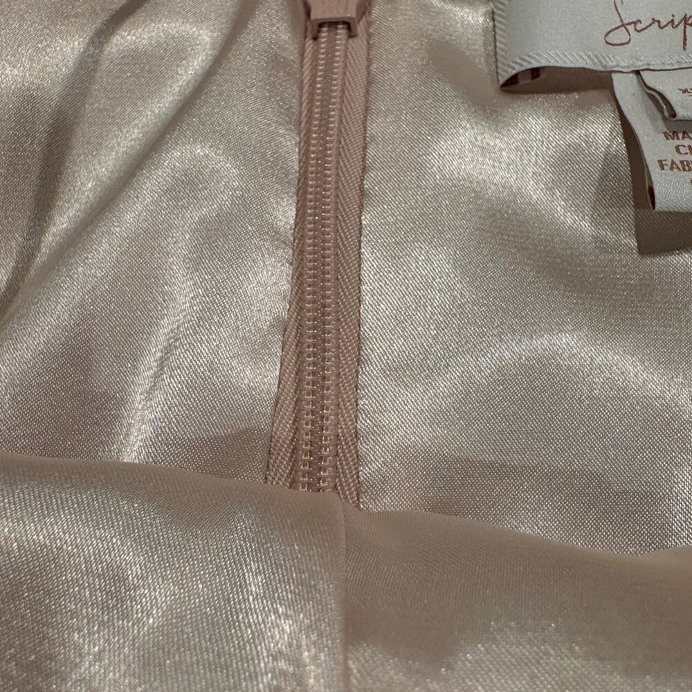 Scripted One-Shoulder Opulent Camisole Sleeveless Ruffle Rouching Top XS - Picture 8 of 8